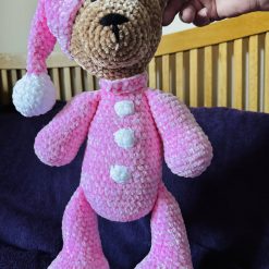 Crochet Teddy Bear: Handmade Chenille Velvet Plush Toy 2 Crochet Teddy Bear: Handmade Chenille Velvet Plush Toy 2