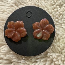 Tear drop stud earrings 2