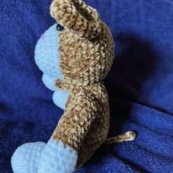 Crochet Cute Donkey Toy: Handmade Chenille Velvet Plush Toy 3 Crochet Cute Donkey Toy: Handmade Chenille Velvet Plush Toy 3