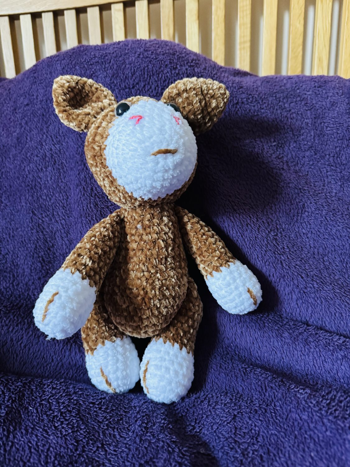 Crochet Unicorn: Handmade Chenille Velvet Plush Toy Crochet Unicorn: Handmade Chenille Velvet Plush Toy