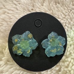 Tear drop stud earrings 2