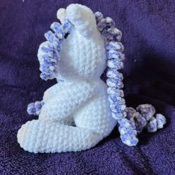 Crochet Unicorn: Handmade Chenille Velvet Plush Toy 2 Crochet Unicorn: Handmade Chenille Velvet Plush Toy 2