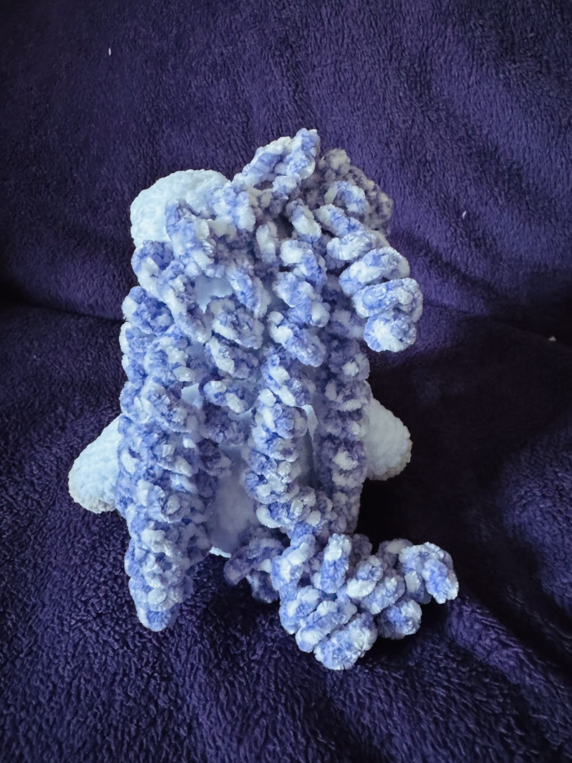 Crochet Unicorn: Handmade Chenille Velvet Plush Toy Crochet Unicorn: Handmade Chenille Velvet Plush Toy