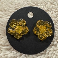 Tear drop stud earrings 2
