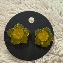 Tear drop stud earrings 2