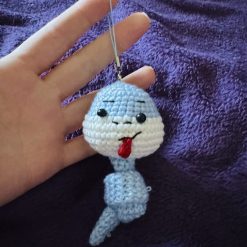 Crochet Keyring animal : Handmade Chenille Velvet Plush Toy 7