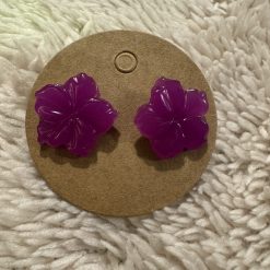 Tear drop stud earrings 2