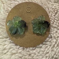 Tear drop stud earrings 2