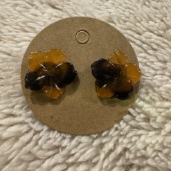 Tear drop stud earrings 2