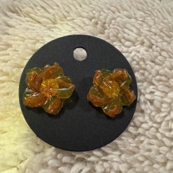 Tear drop stud earrings 2