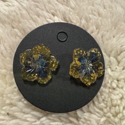 Tear drop stud earrings 2