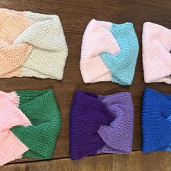 2- COLOURS WIDE TWISTED HEADBAND