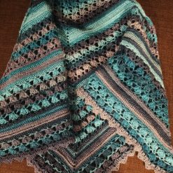 Stunning Blue sparkly Shawl