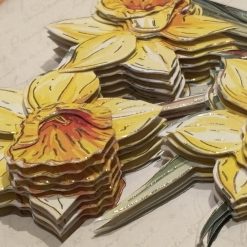 3d Daffodil card 2