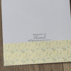 3d Daffodil card 3