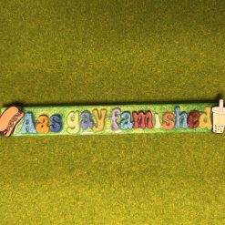 Cumbrian Dialect Fridge Magnet. Aas gay famished