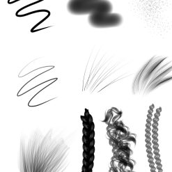 It’s all about the girls procreate 214 brushes 6 It’s all about the girls procreate 214 brushes 6