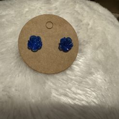 Tear drop stud earrings 2