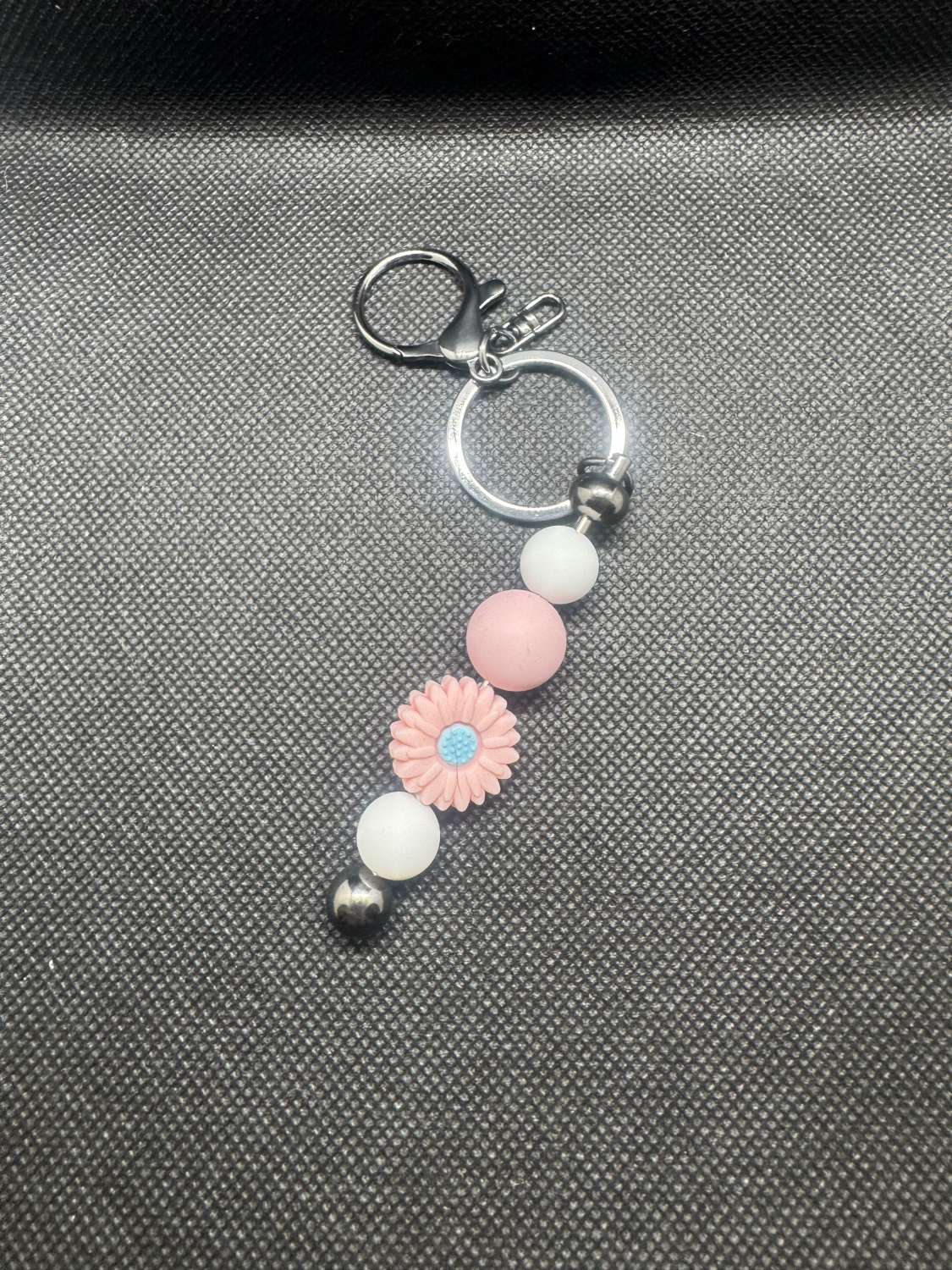 Flower Keychain Blue Flower Keychain Blue