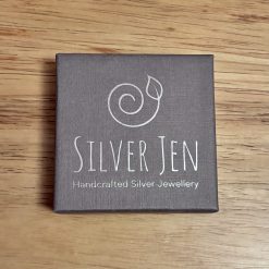 Fine silver Oak Leaf and Acorn pendants on a sterling silver chain with Gift Box 1