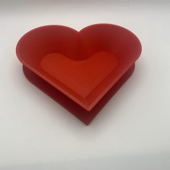 Red Heart Trinket Dish – 3D Printed Valentine's Tray
