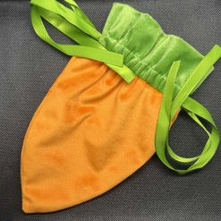 Easter Velour Carrot Shaped Bag