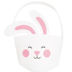 Personalised Easter Bunny Felt Bucket