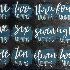 Personalised Baby Milestone Discs