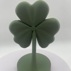 Green Shamrock / Four Leaf Clover Ornament – 3D Printed – Lucky Décor 1 Green Shamrock / Four Leaf Clover Ornament – 3D Printed – Lucky Décor 1