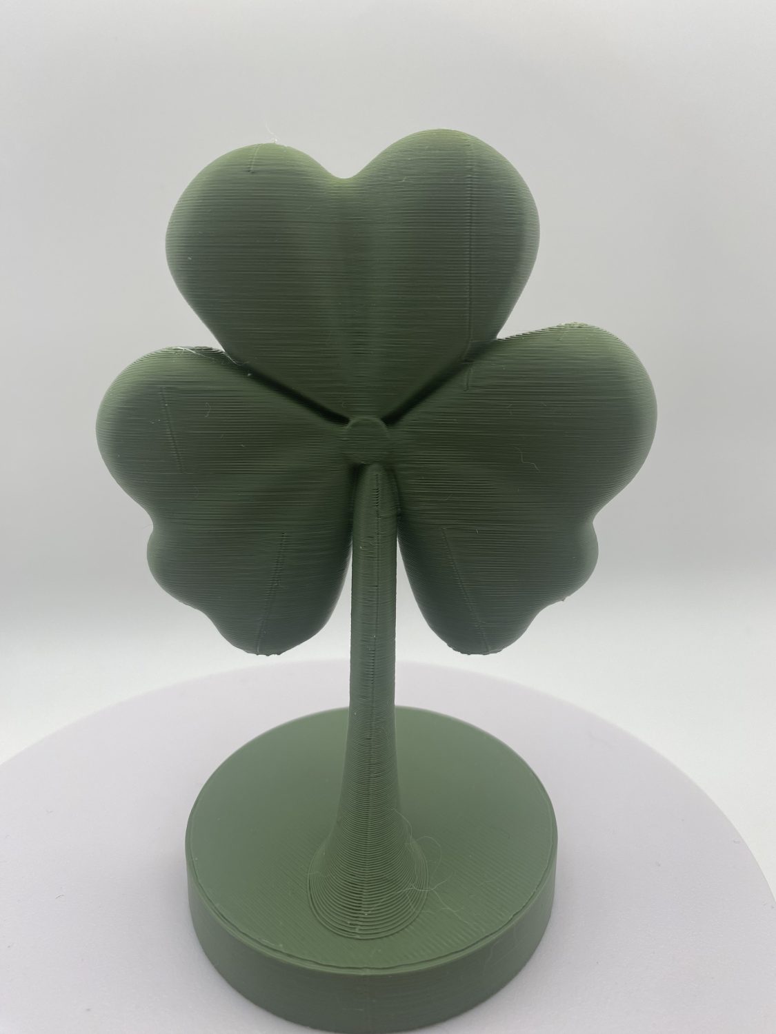 Green Shamrock / Four Leaf Clover Ornament – 3D Printed – Lucky Décor Green Shamrock / Four Leaf Clover Ornament – 3D Printed – Lucky Décor