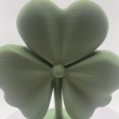 Green Shamrock / Four Leaf Clover Ornament – 3D Printed – Lucky Décor 6 Green Shamrock / Four Leaf Clover Ornament – 3D Printed – Lucky Décor 6