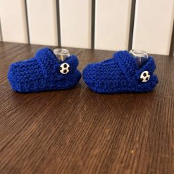 Knitted Crocs with Football button ⚽️ 3