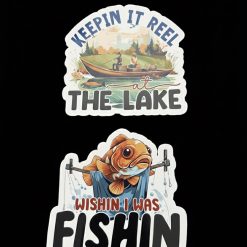 Fishing stickers (pack of 2)