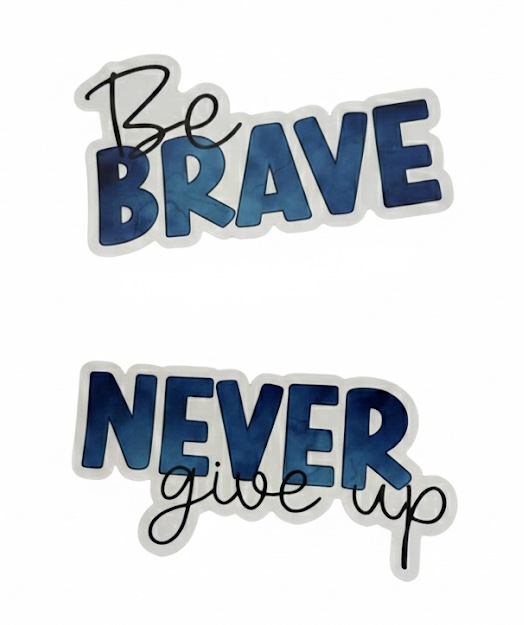 Motivation stickers (pack of two) Motivation stickers (pack of two)