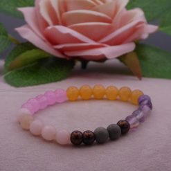 red beaded Bracelet 15.2cm