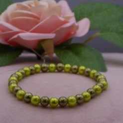 red beaded Bracelet 15.2cm
