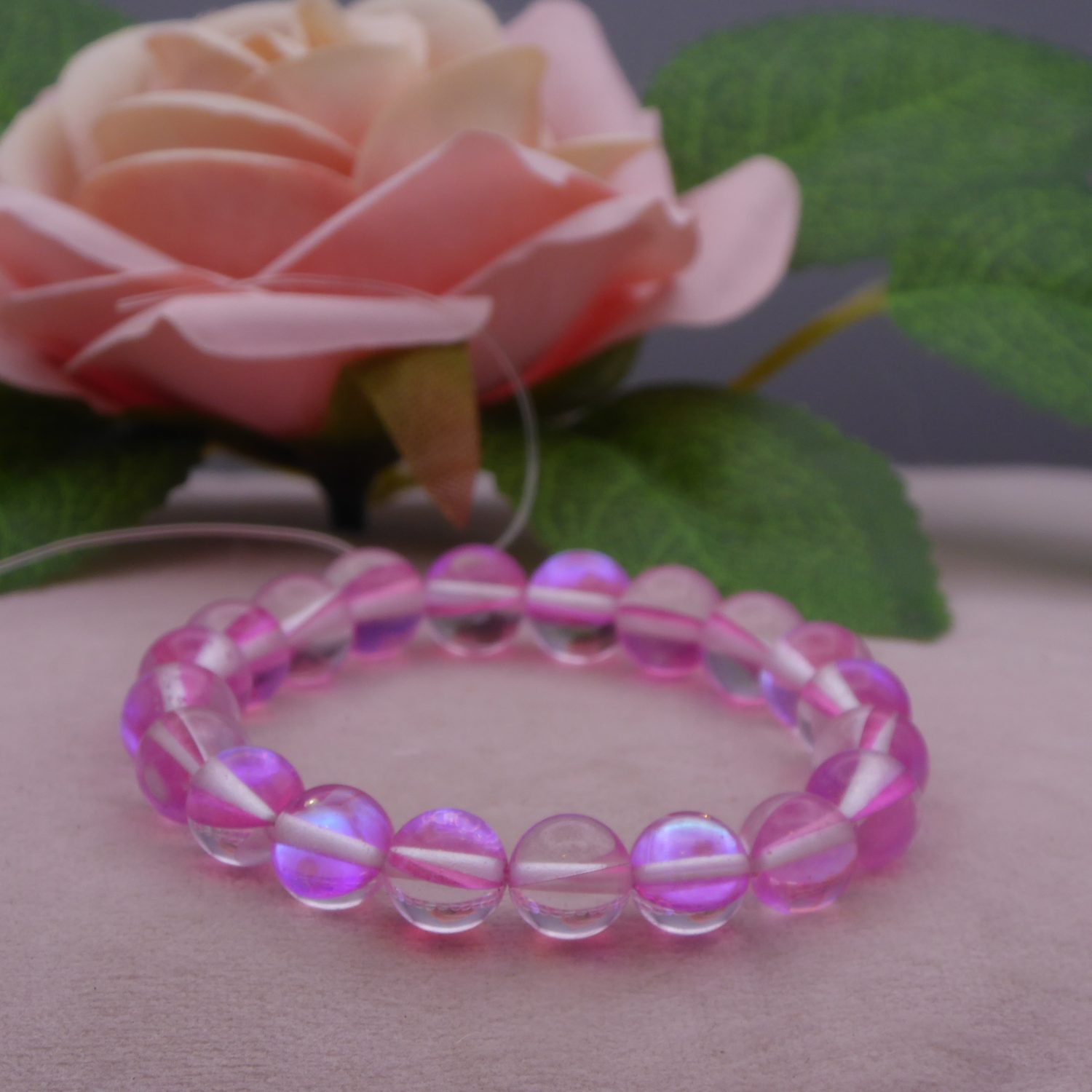 red beaded Bracelet 15.2cm red beaded Bracelet 15.2cm