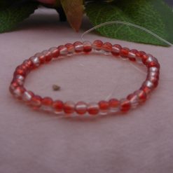red beaded Bracelet 15.2cm