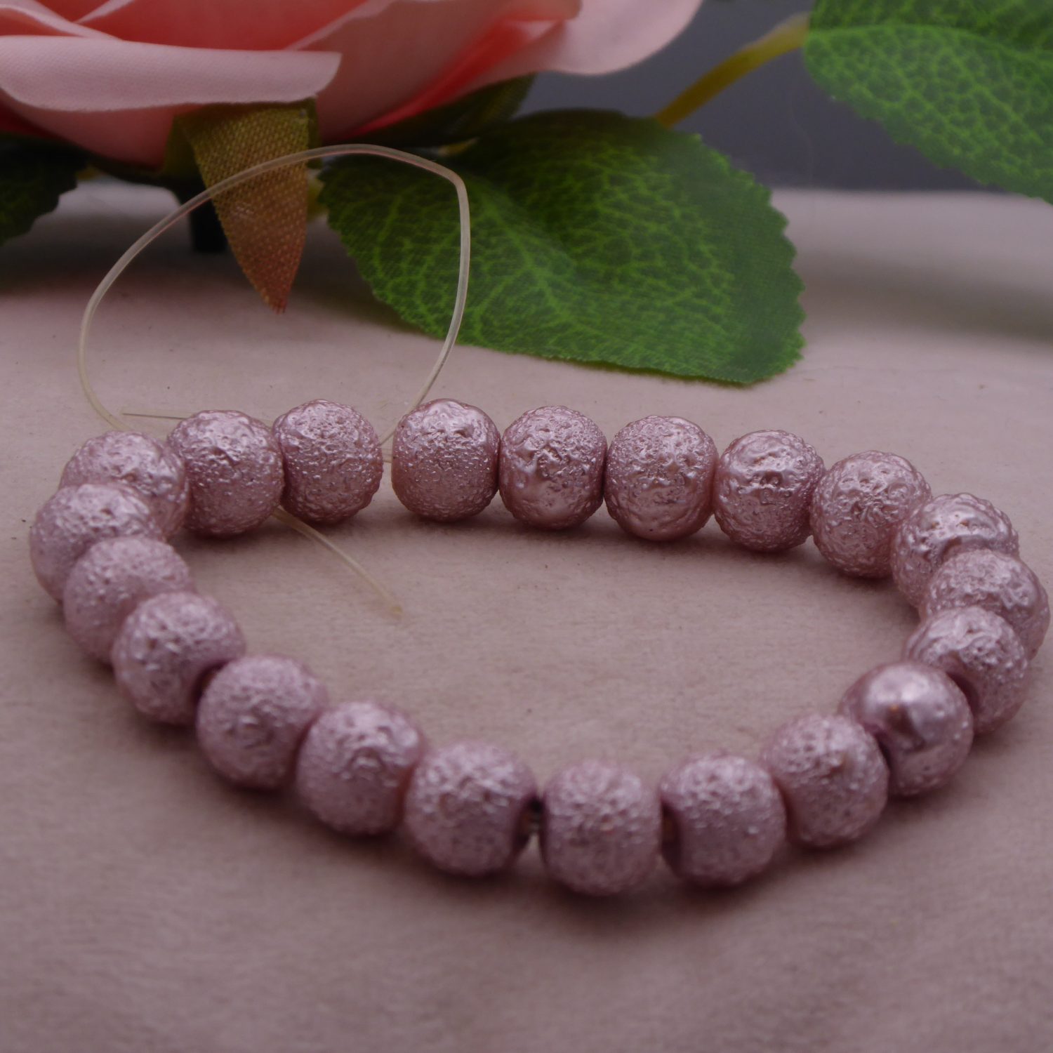 Asteroid Sparkle Bead Bracelet 6” • Handmade Stretch Jewellery Asteroid Sparkle Bead Bracelet 6” • Handmade Stretch Jewellery