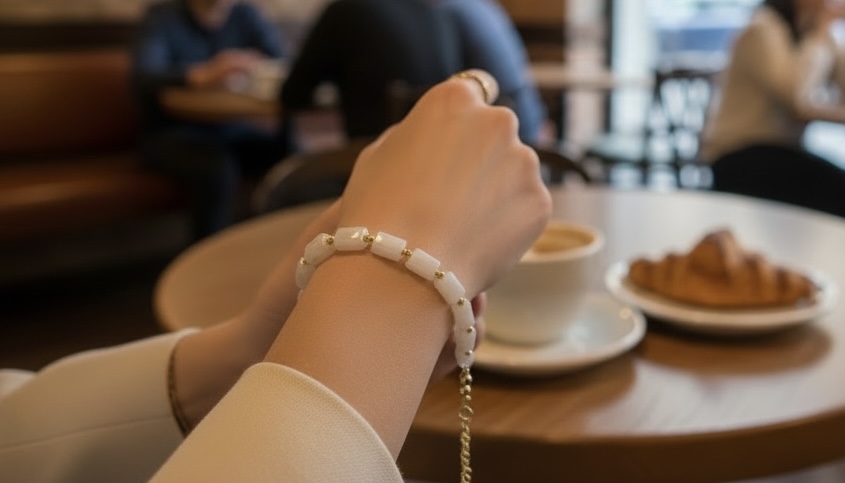 Opalino Traslucido Bracelet Opalino Traslucido Bracelet