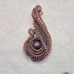 PENDANT ONLY - Bare Copper Heady Mookite Pendant