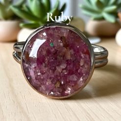 Ruby Adjustable Ring