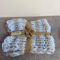 Baby Blanket (Blue-Grey)