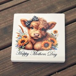 Mothers Day Ceramic Coaster