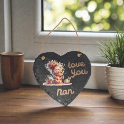 Mother's Day Hanging wooden Heart Sign