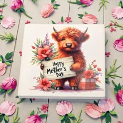 Mother Day Ceramic Coaster