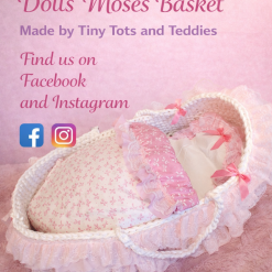Dolls moses basket