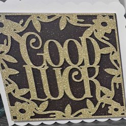 Handmade Good Luck card