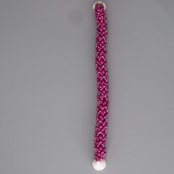purple Miracle Netted beaded Bracelet 15.2cm