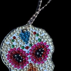skull keychain